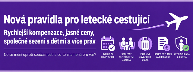 Nová pravidla pro letecké cestující schválena. Co se skutečně mění oproti dnešku?